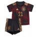 Tyskland Ilkay Gundogan #21 Replika Bortatröja Barn VM 2022 Kortärmad (+ Korta byxor)